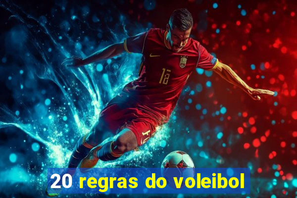 20 regras do voleibol